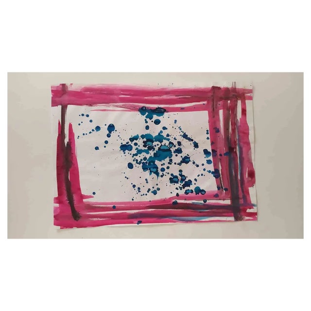 Contempologyc, Tender Conviviality, Original Tempera on Paper, 2021 For Sale