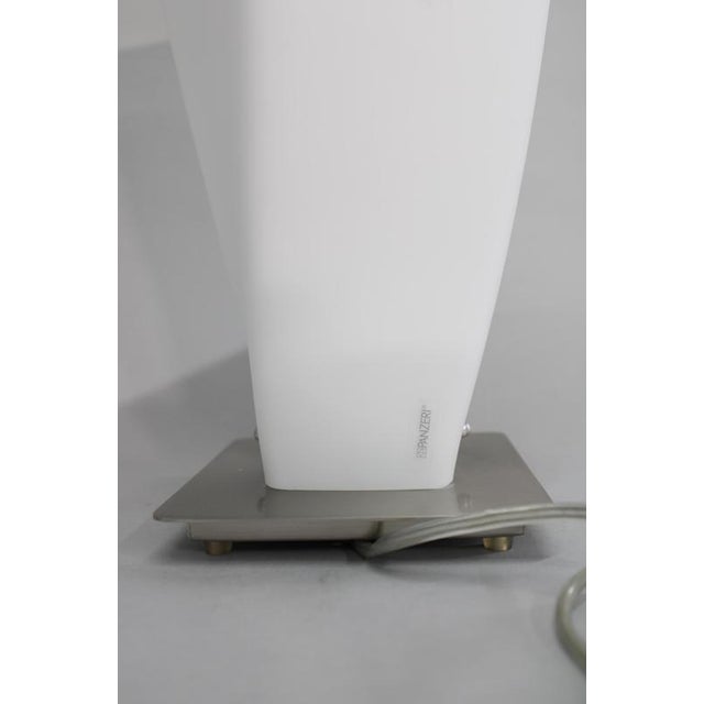 1990s Italian Glass Table Lamp from Panzeri, 1990s For Sale - Image 5 of 10