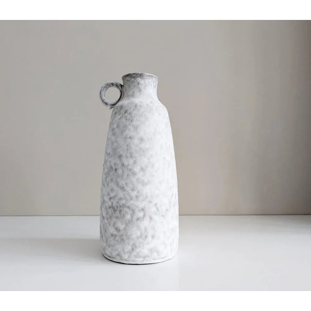 Mid-Century Modern Vase with Arctic Motif from Ceramano, 1960s For Sale - Image 3 of 11