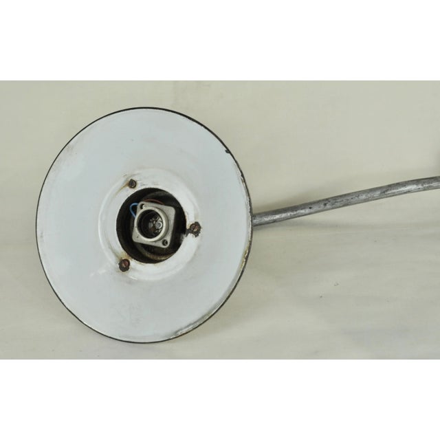 Outdoor Metal Focus White Iron, 1940s For Sale - Image 6 of 11