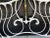 Mid 20th Century Vintage French Cottage Iron & Brass Full Size Headboards For Sale In Columbus - Image 6 of 12