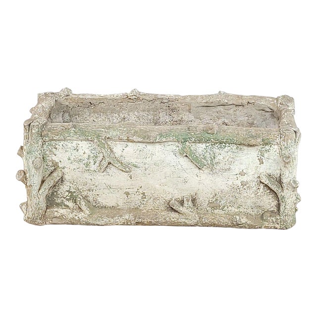 French Antique Cast Stone Planter, Circa 1880 For Sale