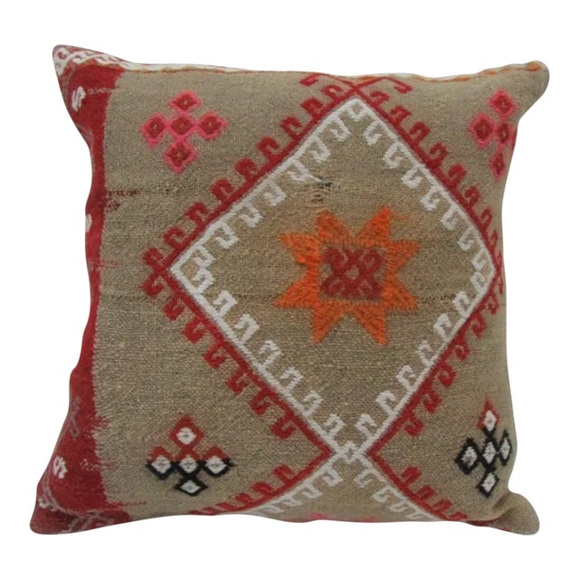 Handmade Decorative Turkish Kilim Pillow Cover For Sale