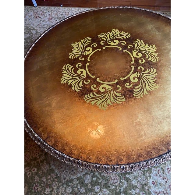 Rococo 1990s Rococo Style Coffee Table and Side Table For Sale - Image 3 of 6