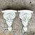 White Vintage Boho Elephant Brackets - a Pair For Sale - Image 8 of 10