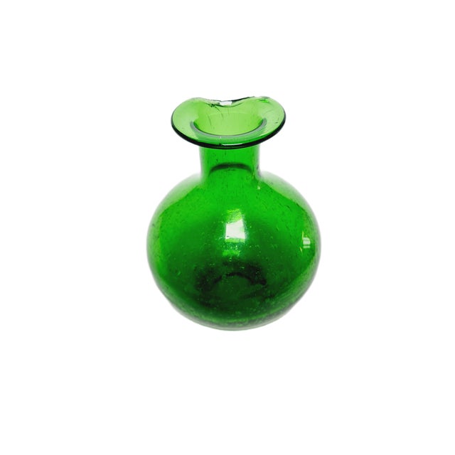 Vase by Zbigniew Horbowy for Sudety Glassworks, 1970s, in Worn conditions. Designed 1970 to 1979 This piece has an...