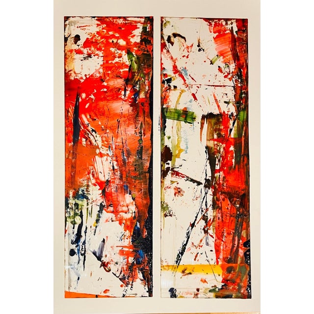 Abstract The Makers #1 Abstract Expressionism Acrylic Painting For Sale - Image 3 of 12