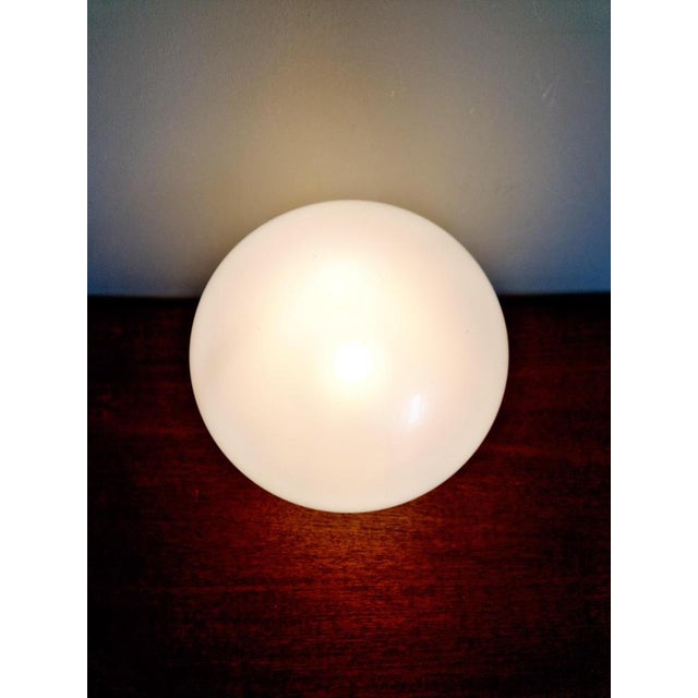 1970s Vintage Wall Light in Opal Glass by Motoko Ishii for Staff Leuchten, 1970s For Sale - Image 5 of 12