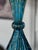 Blue Pair of Bespoke Modern Murano Blue Lamps For Sale - Image 8 of 12