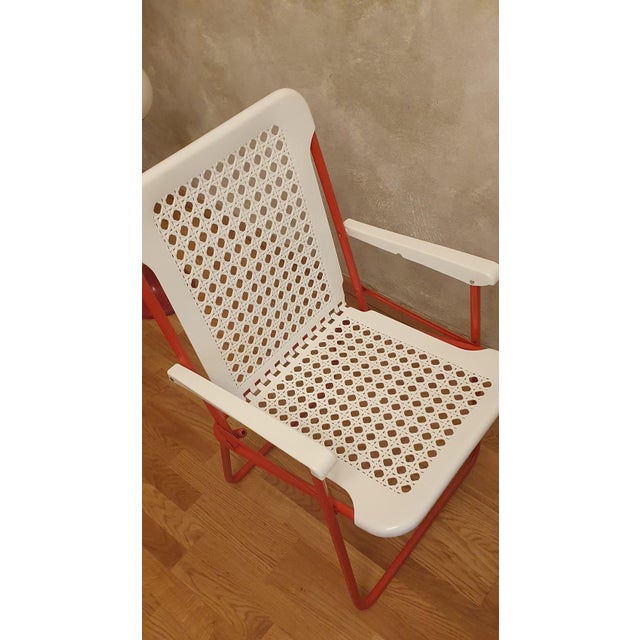 Grand Soleil Folding Chair, 1960s, in Flawless conditions. Designed 1960 to 1969 This piece has an attribution mark, I am...