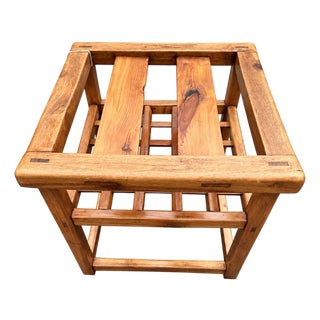 Showa Era Japanese Sugi Wood Kotatsu Table Frame, Circa 1930s For Sale