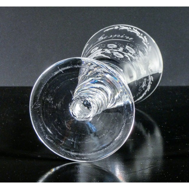 Mid -20th Century Molato Crystal Cup, France For Sale - Image 8 of 9