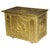 Antique Dutch Chest in Gilt Brass, 19th Century For Sale - Image 13 of 13