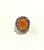 Gemstone Bochic “Capri” Vintage Orange Opal & Tanzanite Cocktail Ring — 18K Gold & Silver For Sale - Image 7 of 11