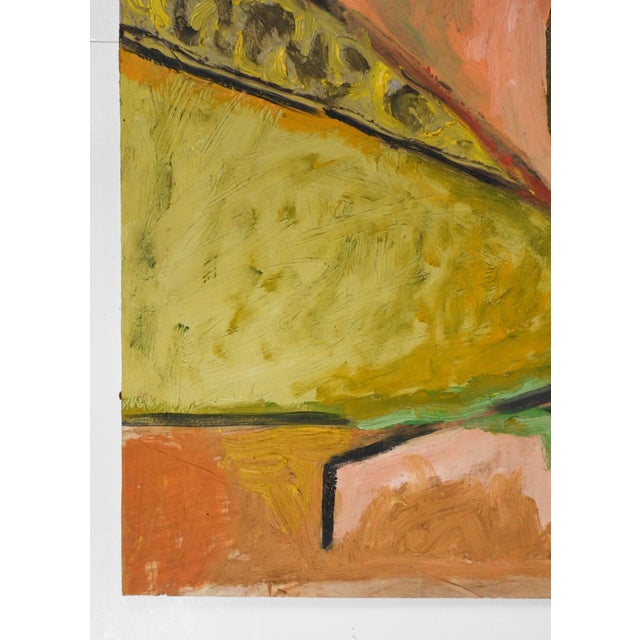 Contemporary Abstract Fauvist Pears Still Life Painting For Sale - Image 4 of 7