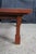 Late 20th Century Artisan Mission Arts & Crafts Craftsman Style Cherry Coffee Cocktail Table 44" For Sale - Image 4 of 12