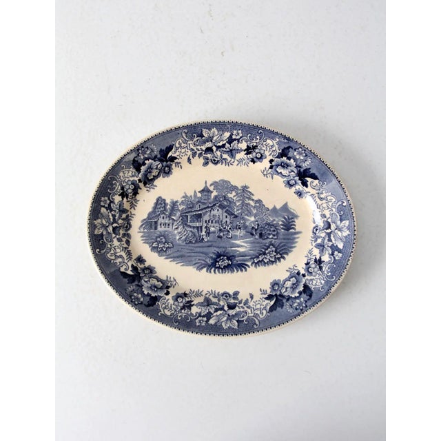 Ceramic Thomas Hughes & Son Ironstone Platter For Sale - Image 7 of 9