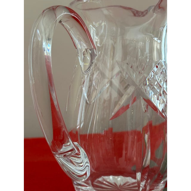 1970s Waterford Crystal Martini Pitcher With Ice Lip – Cut Irish Crystal – 24 Oz For Sale - Image 11 of 12