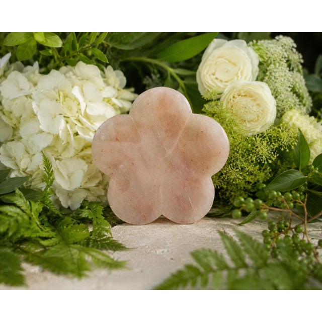 This beautiful strawberry rock crystal plate is hand crafted from a single piece of 100% natural, genuine rock crystal,...