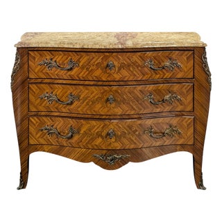 Chest of Drawers in Rosewood Marquetry For Sale