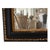 French 19c Italian Antique Giltwood and Black Mirror For Sale - Image 3 of 5