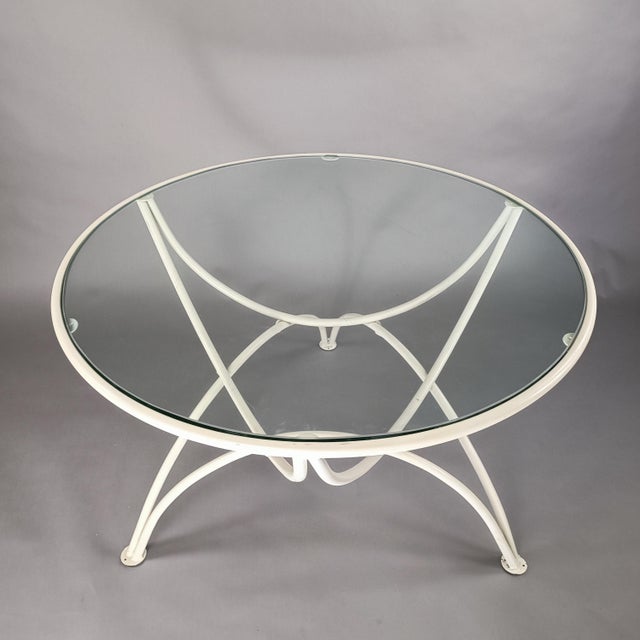 Italian Garden Table and Chairs, 1950s, Set of 5 For Sale - Image 3 of 11