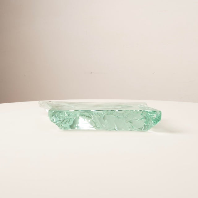 Crystal Ashtray from Fontana Arte, Italy, 1950s For Sale - Image 6 of 17