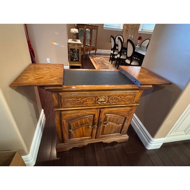 Vintage American Drew Bar Table — Elegant & Functional Manufactured by American Drew, Inc., a Sperry & Hutchinson Company,...