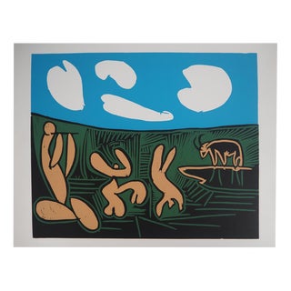 Pablo Picasso, Bacchanal, Dancers and Bull, Paper For Sale