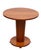 Brown Dutch Art Deco Amsterdam School Round Center Table, 1930s For Sale - Image 8 of 8