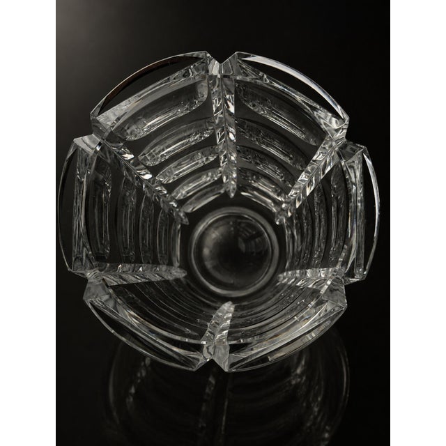 Geometric Cut Crystal Vase by Simon Gate for Orrefors, 1960s, in Flawless conditions. Designed 1960 to 1969 I have...