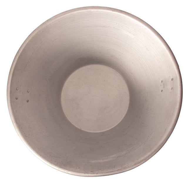 2020s Artifacts Rattan Aluminum Ice Tub in White Wash For Sale - Image 5 of 7