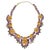 Bochic "Capri" Amethyst, Emerald, Citrin & Sapphire Necklace Set 18K & Silver For Sale - Image 10 of 18