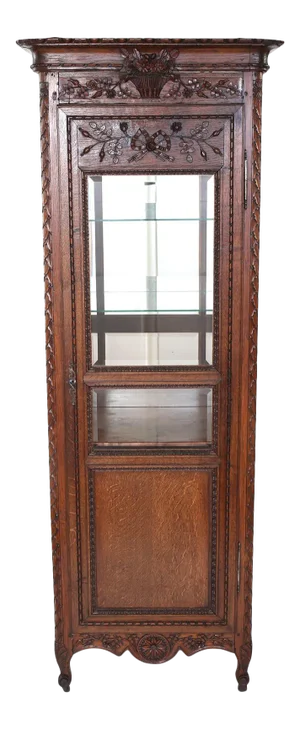Early 19th Century Mirrored Back French Display Cabinet