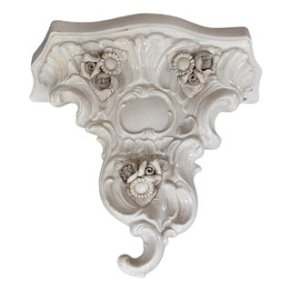 Made in Italy Mid-Century Boroque Wall Sconce For Sale