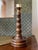 German Vintage Hand-Carved Candlestick-Candle Holder For Sale - Image 4 of 11
