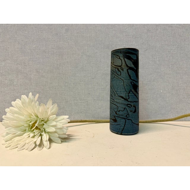 Vintage Studio Ceramic Vase by Gerhard Liebenthron, 1982 For Sale - Image 11 of 11