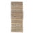 Vintage Turkish Kilim Runner With Earthy Tones and Intricate Geometric Designs 2'6 X 6'8 For Sale