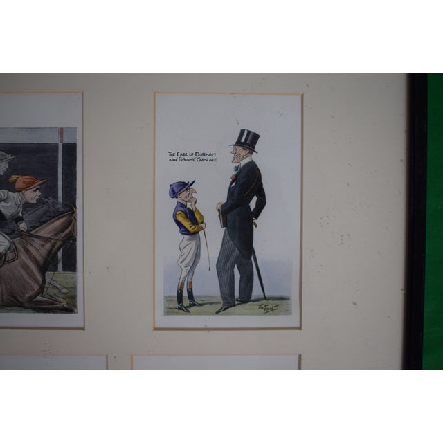 A Set of Four (4) 1930’s Horseracing & Turf Personalities Caricature Prints For Sale In New York - Image 6 of 6