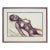 Mid Century Nude Figure Study of a Black Woman by Raul Anguiano For Sale