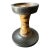 Handcrafted Candlestick With Copper Accents For Sale