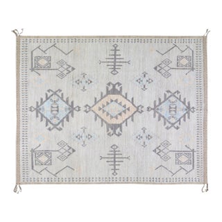Moroccan Hand Knotted Wool Rug, 8'x10'5" For Sale