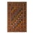 Vintage Soumak Rust/Brown Wool Rug - 4'11'' X 6'5'' For Sale