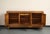 1940s French Art Deco Oak Sideboard, Three-Door Design, Sturdy Storage For Sale - Image 4 of 17