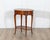 Napoleon III Marquetry Side Table with Floral Inlay, France, Late 19th Century For Sale - Image 10 of 17
