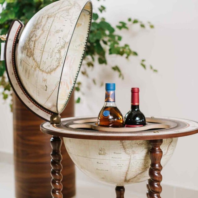 Explora Globe Bar by Zoffoli Mappamondi For Sale - Image 4 of 12