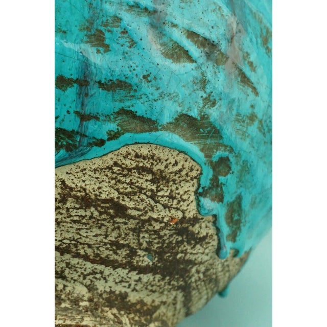 Acid-Treated Ceramic Vase by Ugo Zaccagnini, Italy, 1930s For Sale - Image 14 of 18