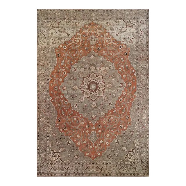 1920s Persian Tabriz Area Rug 11’7″ X 17’6″ For Sale