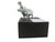 Richard ORLINSKI (1966) Hippo (Green Edition) Original resin sculpture Metallic green Dimensions: 15 x 11 x 6 cm (approx....