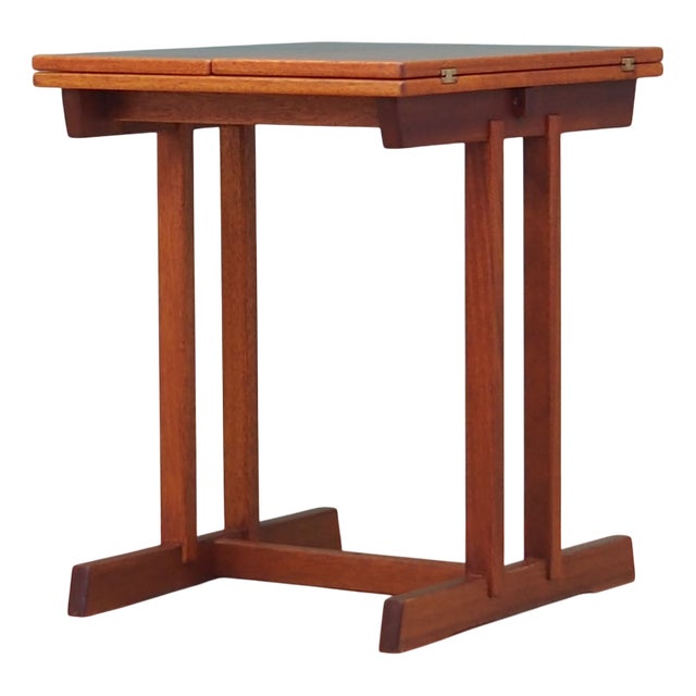 Vintage Danish Mahogany Coffee Table, 1970s For Sale